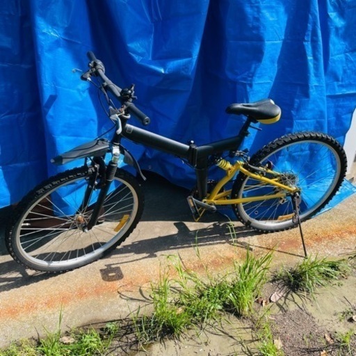 PANTONE 16インチ  6段 折り畳み自転車 中古 PANTONE 16インチ 6段 折り畳み自転車 中古