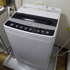 【取りにきて頂ける方限定】全自動洗濯機 ブラック【2019年式ハ...