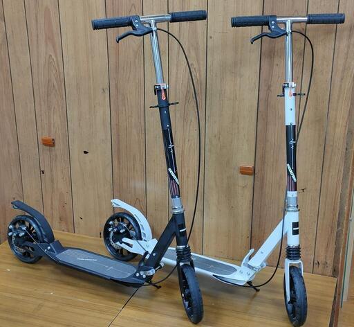 必見お買得!!☆新型キックボード☆キックスクーター☆2台美品完動品