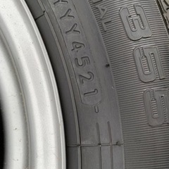 145R12▲タイヤ&ホイールセット！新車外し！軽トラック！