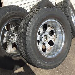 中古：TOYO:20インチタイヤホイール（ET15）タイヤ：LT325 