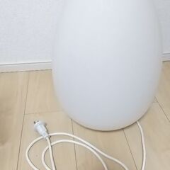 間接照明（LED電球つき）卵型