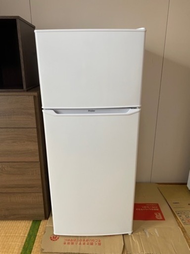 2020年製【Haier/ハイアール】美品　2ドア冷凍冷蔵庫JR-N130A　家電　キッチン