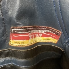 超レア☆西ドイツ製　FLMライダース　ルイスレザー