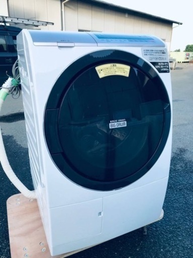 ET195番⭐️11.0kg⭐️日立ドラム式電気洗濯乾燥機⭐️2019年式