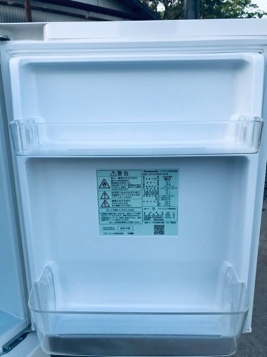 ET197番⭐️Panasonicノンフロン冷凍冷蔵庫⭐️2019年式 ET569番