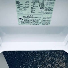 ④ET2580番⭐️AQUAノンフロン冷凍冷蔵庫⭐️2018年式