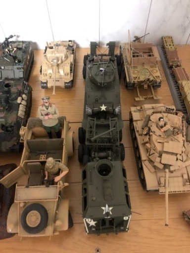 戦車プラモデル完成品