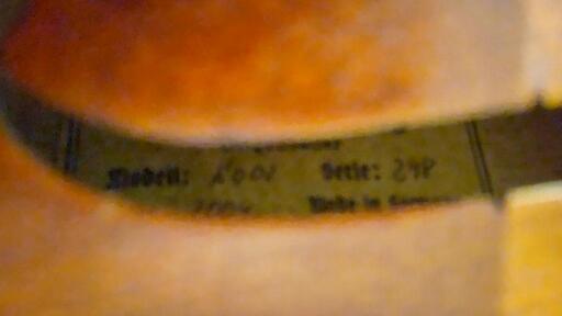 バイオリン☆ドイツ製☆2004年製