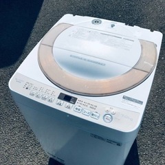 ⑤ET2484番⭐️ 7.0kg⭐️ SHARP電気洗濯機⭐️2019年式