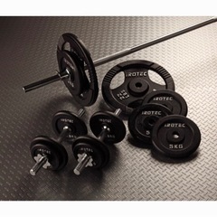 ベンチプレス・ダンベル・椅子セット　￥20000