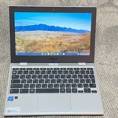 【ほぼ新品】ASUSノートパソコン Chromebook CX1...