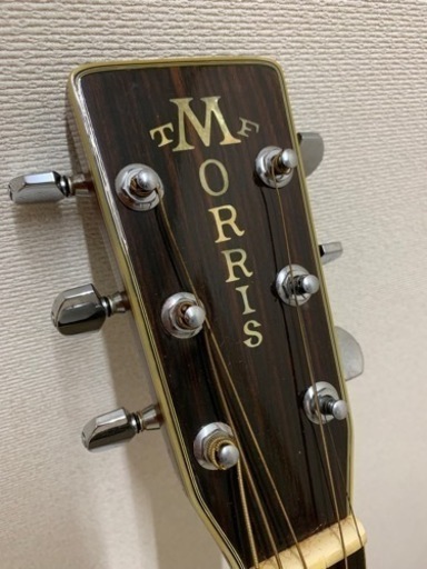 ギター　morris w-80 ケース付き