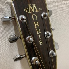 ギター　morris w-80 ケース付き