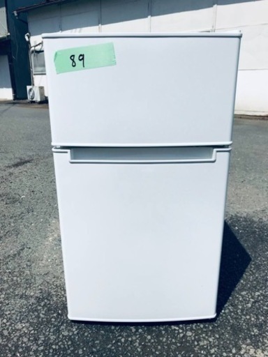 ①✨2019年製✨89番 TAG label✨冷凍冷蔵庫✨AT-RF85B‼️