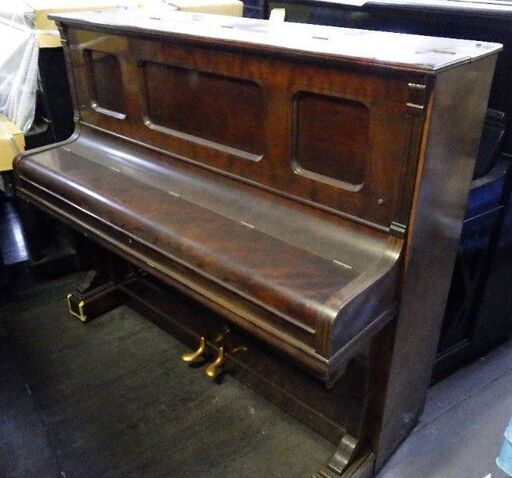 中古アップライトピアノ ｱﾒﾘｶ製 WM.KNABE＆Co 品番不明 高さ132cm 製造1884年