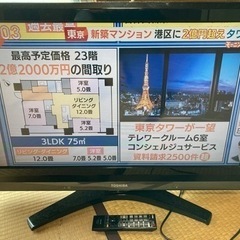 s東芝 TOSHIBA 32型液晶テレビ REGZA レグザ 