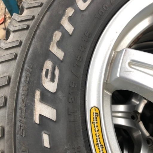 215/75R15 BF ホイールセット❣️ハイエース グランビア等に 【公式通販】
