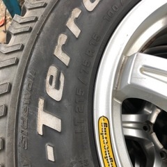 215/75R15 BF ホイールセット❣️ハイエース グランビア等に