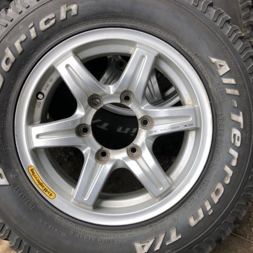 215/75R15 BF ホイールセット❣️ハイエース グランビア等に 【公式通販】