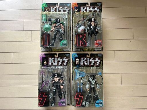 未開封品　KISS フィギュア 4体セット