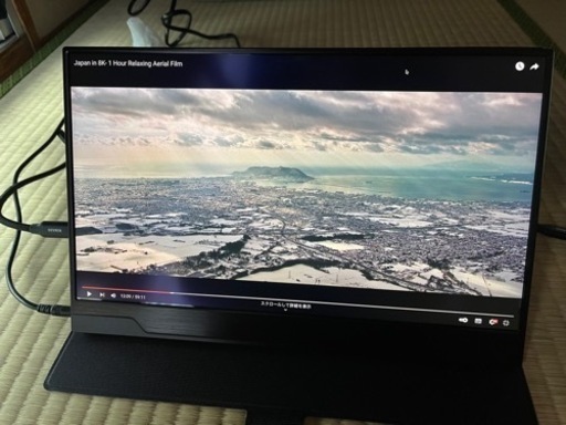 受け渡し決まりました。4k モバイルモニター