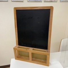 IKEA マグネットボード　黒板風　LUNS