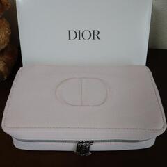 【新品・未使用】Dior バニティポーチ ピンク(箱付き)