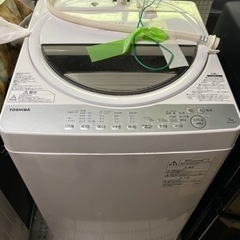 TOSHIBA AW-7G6(W) 18年製　 洗濯機 東芝 東...