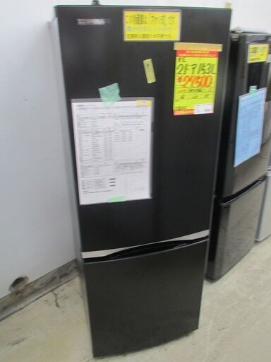 ID:G60004474　東芝　２ドア冷凍冷蔵庫１５３L