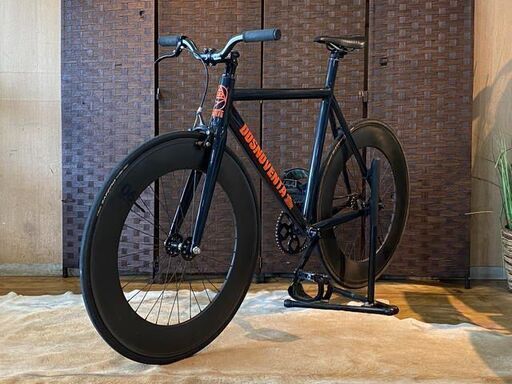 ■DOSNOVENTA HOUSTON ドスノベンタ ヒューストン シングルスピード ブラック アルミフレーム ピストバイク 自転車 札幌発 ★