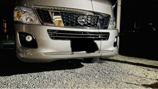 Gibson キャラバンワイド用 フロントスポイラー - 外装、車外用品 