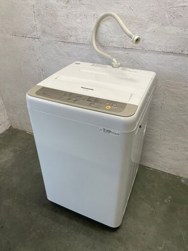 【Panasonic】パナソニック 全自動洗濯機 洗濯機 容量6kg NA-F60B10 2016年製
