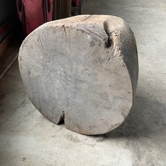 けやき臼　餅つき　ジャンク　中古