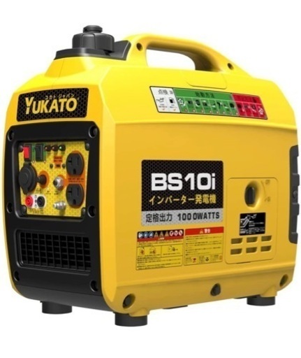 インバーター発電機 高性能 定格出力1.0kVA 50Hz/60Hz 1.5kg