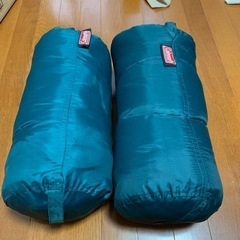 【お取引中】使用一回のみ　コールマン　寝袋　パフォーマー　2個セット