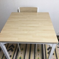 ダイニングテーブル ナチュラル/ホワイト
