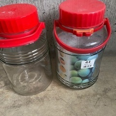 果樹酒瓶と漬物樽10.20リットルセット