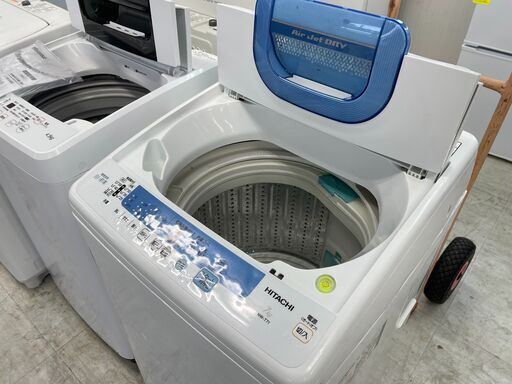 洗濯機の分解クリーニング行っています！配送設置込み！日立7.0K洗濯機　2014年製　分解クリーニング済み！！