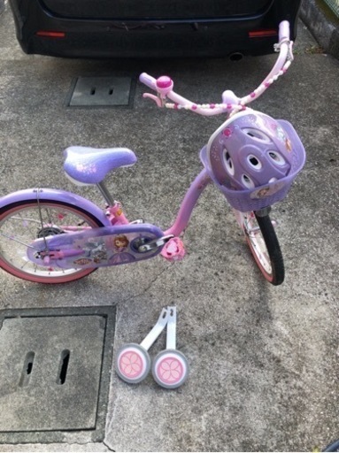 子供自転車　ソフィア\u0026スカイ　18インチ