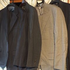 Jpressのスーツ　濃紺、グレー、他にも替えズボン