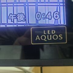 SHARP シャープ　アクオス　液晶カラーテレビ　2012年製　F168