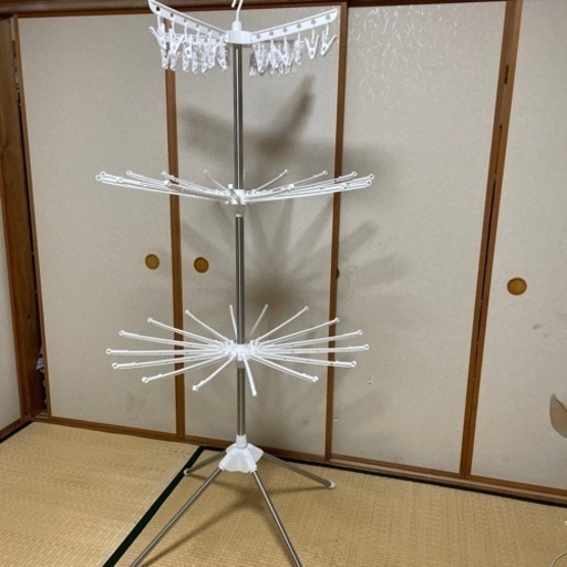 ｇｗのみ 美品折りたたみ式洗濯干しニトリ無印良品ハンガー干しタオル干し 世田谷の花さん 世田谷の家具の中古あげます 譲ります ジモティーで不用品の処分