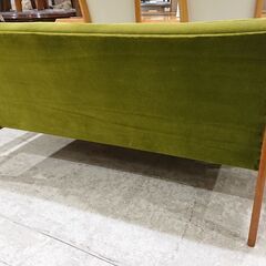 カリモク60｜Kチェア｜2シーター｜モケットグリーン｜W36153QW