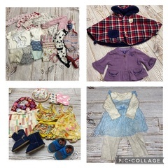 【ネット決済】女の子ベビー服　約９０枚セット売り　まとめ売り