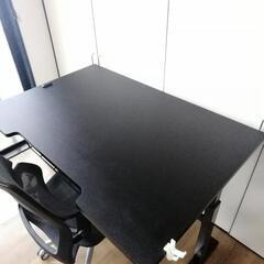 スタンディングデスク 昇降テーブル + オフィスチェア