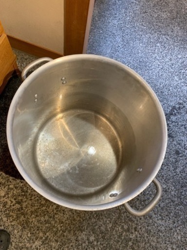 大きなアルミ寸胴鍋 容量100L 【公式通販】