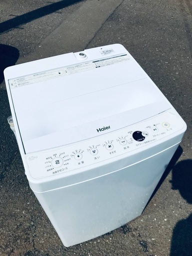 ♦️EJ181番 Haier全自動電気洗濯機 【2019年製】