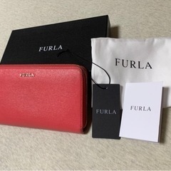 【募集中】フルラFURLA長財布 ※約3万円品 大人の濃ピンク系の画像