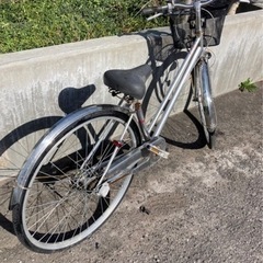 自転車　シティーサイクル　27インチ　変速機付き　札幌 